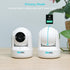 SOVMIKU CB2 2K 5GHz 360 Setup, 180 Vicohome Indoor Camera, Wi-Fi, Plug-in, AI Tracking, Home Security, Pet/Baby