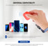 NEEWER Wireless RT116 Bluetooth Remote Camera Shutter Release Control with Lanyard for iPhone, iPad, Android