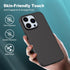 TENOC 16 6.9 Inch Phone Case Compatible with iPhone Pro Max, Black Case Anti-Fingerprint Protective Bumper Matte Cover