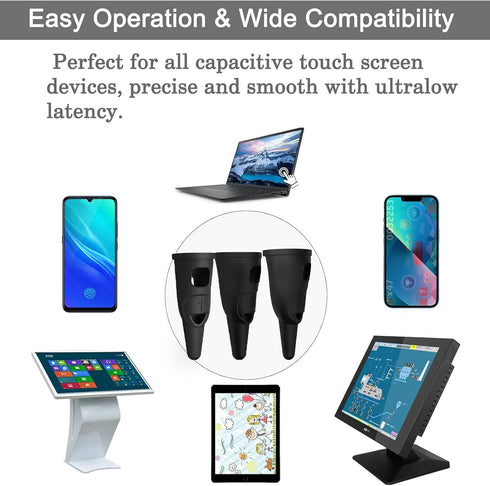 Rookii Silicone Finger Stylus Pens Stylus for Touch Screen Smartphone,Cell Phone,Suitable for iPhone/iPad/Android