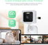 Indoor and Outdoor Weatherproof IP65 2K Wi-Fi Smart Home Security Camera with Color Night Vision, 2-Way Audio