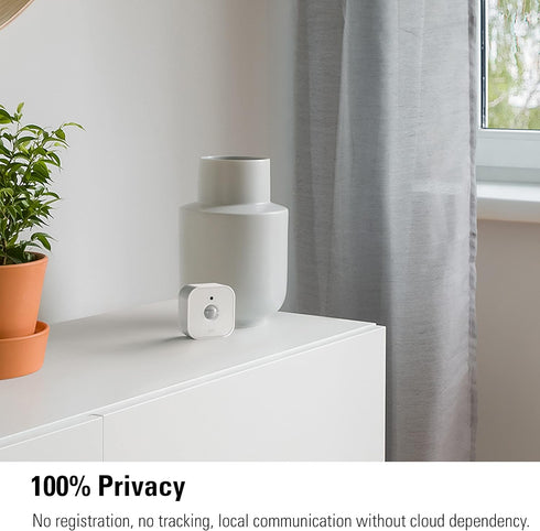 Eve Motion (Matter) - Smart Motion Sensor with Light Sensor, IPX3 Water Resistance, Automatic Activation of Lights and