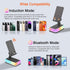 Tatiyana 180 5.3 3000mAh 5 1 Wireless Induction Speaker with Flexible Phone Stand, Bluetooth Speaker for Desk