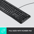 Logitech MK120 Wired Keyboard and Mouse Combo for Windows, Black