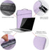 13 Inch Laptop Sleeve Case for MacBook Air/Pro, 13-13.3 inch Notebook Carrying Bag with Handle Pocket, Purple