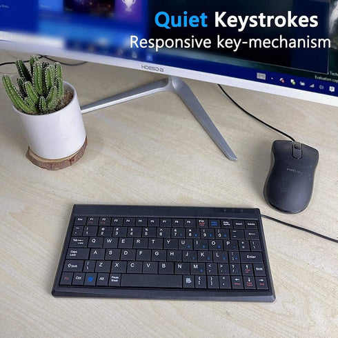 CUQI USB Mini Keyboard, DIY Experiment Mini Keyboard Gaming, USB Interface for Android TV Box, Windows PC