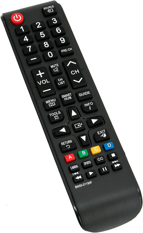 BN59-01199F Universal TV Remote Control, Compatible with Samsung LED HDTV 7500 9500 6200 Series