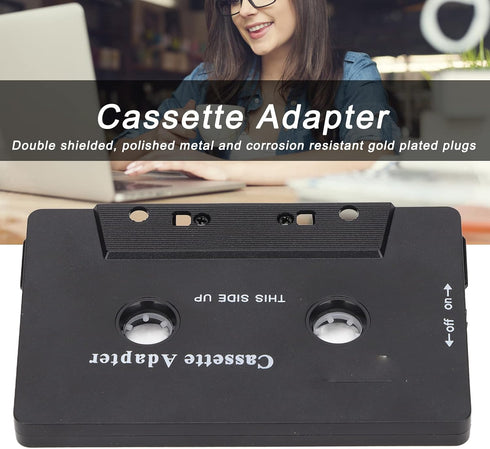 Cassette 5.0 Cassette MP3 Car Bluetooth Receiver, Bluetooth Aux Adapter, Portable Tape Player for Mobile Phone, Tablet