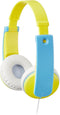 JVC Kids Headphones, Volume Limiter, Kid Safe, Length Adjustable, Toddler Headphones, Fun Stickers Included (HAKD7Y