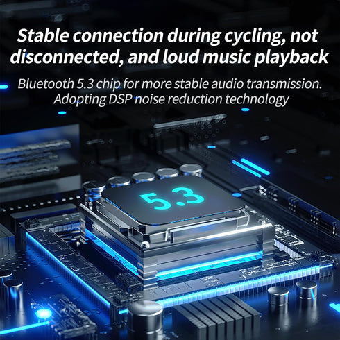 Motorcycle Helmet Speakers, Bluetooth Headset with Automatic Answer, 120 Hours Playing Time, High Sound Quality