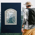 Generic 1 Window Photography Props - Portable Fun Reusable Picture Framing, Piece Travel Photos Window Frame Props