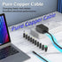 UL Listed 22V 1A 0.5A Charger 22.0V 1.0A Power Cord AC Adapter 22W Switching Power Supply DC 22V 1000mA 500mA Adaptor Regulated Transformer Cord with 10 Interchangeable Jacks Plug PERFEIDY