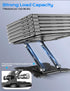 JCZT 360 (10-16") Adjustable Laptop Stand, Rotating Base Ergonomic Computer Stand, Foldable Laptop Stand for Desk