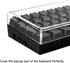 Geekria Premium Acrylic Keyboard Dust Cover for 60% Compact 61 Keys Keyboard Compatible with Razer Huntsman Mini