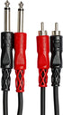 HOSA CPR203 Dual 1/4" to RCA, 3 Meters (9.9 ft)