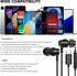 USB C Earbuds for Google Pixel 8 8A 7 Pro 7A 6A 6, Wired Type C Earphones with Microphone for Samsung S22 Ultra