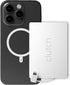 Clutch Pro Portable Charger - 5000mAh Power Bank for iPhone 14 & Older, Magnetic Battery, TSA Approved (White)