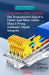 100-Pack RJ45 Pass Through Connectors, Cat6 Cat6A Shielded Ends for 23AWG Solid Wire and Standard Cable