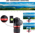 Portable Tabletop Camera Tripod, 20" DSLR Aluminum Mini Tripod with 360 Degree Pan Ball Head, Black