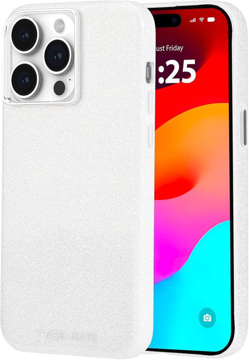 Case-Mate iPhone 15 Pro Max Case - Shimmer Iridescent, 12ft Drop Protection, Compatible with MagSafe, Anti-Scratch