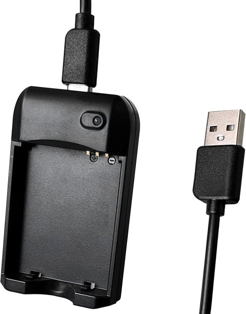 Digital Camera Battery Charger for 3.7V 700mAh NP-6L Lithium Battery, Rechargeable NP-6L Battery Charger