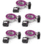 uxcell 5pcs FC8P 8-Pin IDC Socket Extension Flat Ribbon Cable Wire, 40cm Long