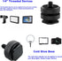 EszkozTA Mount(6 Pack) 1/4"-20 Camera Hot Shoe to Tripod Screw Adapter Flash Shoe Mount for DSLR Camera Rig