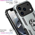 IKAZZ 17 6.9 Inch 16ft for iPhone Pro Max Case with Screen Protector,Military Grade Shockproof Heavy Duty Protective