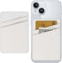Leather Phone Card Holder, Stick Back Phone Wallet Sticker, Stylish Phone Case Credit Card Holder for iPhone, Samsung,