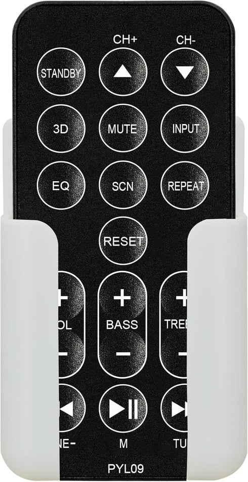 XINJISHIMIN PSBV200BT Replacement Remote Control for Pyle Soundbar TV Speaker (with Mounting Bracket)