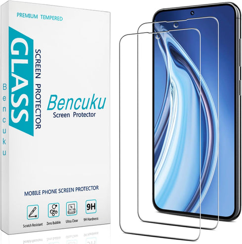 (2 Pack) Designed for Samsung Galaxy S23 FE Tempered Glass Screen Protector,