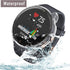 Compatible Waterproof Protective Case for Garmin Vivoactive 3 Music, Soft TPU Plated Screen Protector Cover,