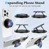Magnetic Expanding Phone Stand Compatible with MagSafe Phone Grip Socket, iPhone 15 14 13 12 Pro Max Plus Mini (Nebula