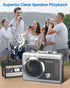 Mersoco Cassette Cassette 3.5MM Portable Recorder Player & AM/FM Radio, Compact Tape Player with Headphone Jack
