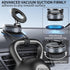 ILKCC 2025 360 Vacuum Suction Magnetic Phone Holder, Upgraded Vacuum Suction Cup Mount for Magsafe, Adjustable Foldable
