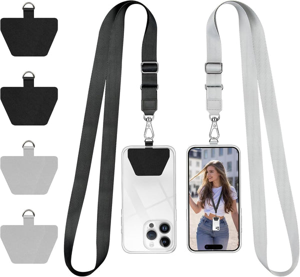 Doormoon Phone Strap Crossbody, Wrist Straps with Patch Cases Cell Phone Lanyards