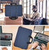 15.6 Inch Waterproof Laptop Sleeve Bag, Briefcase with Organizer for Acer, Lenovo, HP, MSI, ASUS, Dell - Navy Blue