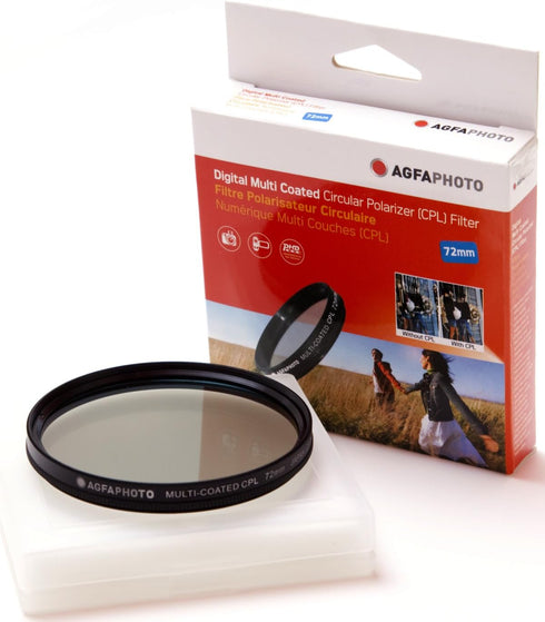 AGFA 72mm Circular Polarizing (CPL) Filter Multi-Coated