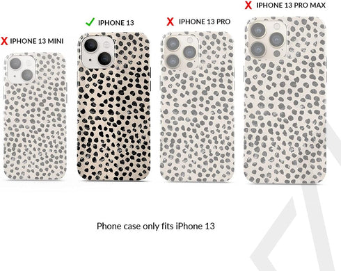 BURGA iPhone 13 Phone Case - Cute Trendy Aesthetic Hard Shell Protection Cover for Men and Women
