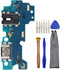 USB Charging Port Replacement Assembly for Samsung Galaxy A32 SM-A325F with Microphone Headphone Jack and Tool Kit