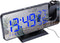 ThreeH Projection Alarm Clock Radio Digital Alarm Clock 4 Dimmer & 180