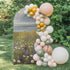 Jnbasdffb 7.2 Spring Floral Wedding Arch Cover,Stretchy Spandex Arch Backdrop Stand Covers FT,Modern Oil Painting