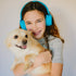Puro Sound Labs PuroBasic Volume Limiting Wired Headphones for Kids, Foldable & Adjustable with Microphone, Compatible