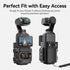 ULANZI PK-06 Expansion Adapter for DJI Osmo Pocket 3 - Aluminum Protective Cage with Mounting Options