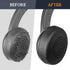 SOULWIT Replacement Earpads for Skullcandy Uproar Wired/Wireless Headphones, Soft Leather, Noise-Isolating Foam - Black