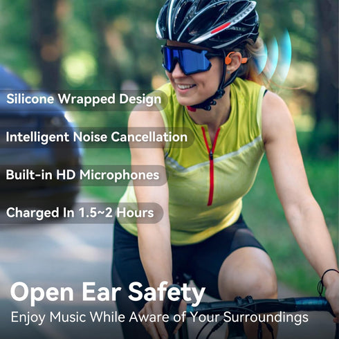 Generic Swimming-IPX8 Swimming 5.4 32GB MP3 Bone Conduction Headphones Waterproof Open-Ear Headphones,Bone Conduction