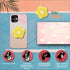BAGDANTON Cute Flower Series Collapsible Design Phone Grip (Adhesive, Yellow)