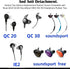 Earbud Tips Earbud Covers Earbuds Replacement Tips Earbuds Tips Earbud Case Headphone Covers Silicone Ear Tips for Bose QC20 QC20i QC30 Soundsport SIE2 SIE2i IE2 IE3 in Earphones SML 3 Pairs