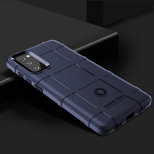 Sucnakp Heavy Duty Case for Galaxy S20 FE - Impact Resistant Protective Cover in New Blue