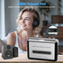 Cassette MP3 Personal Player, Convert Tape to Digital, Walkmaner Portable Tape Recorder with Auto-Reverse, Headphone